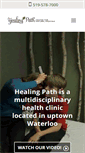 Mobile Screenshot of healingpathcentre.com